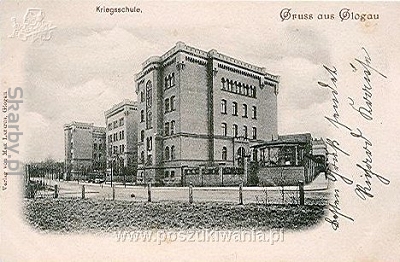 Głogów na starej pocztówce
